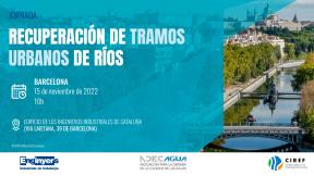 Jornada 'Recuperación de tramos urbanos de ríos'.